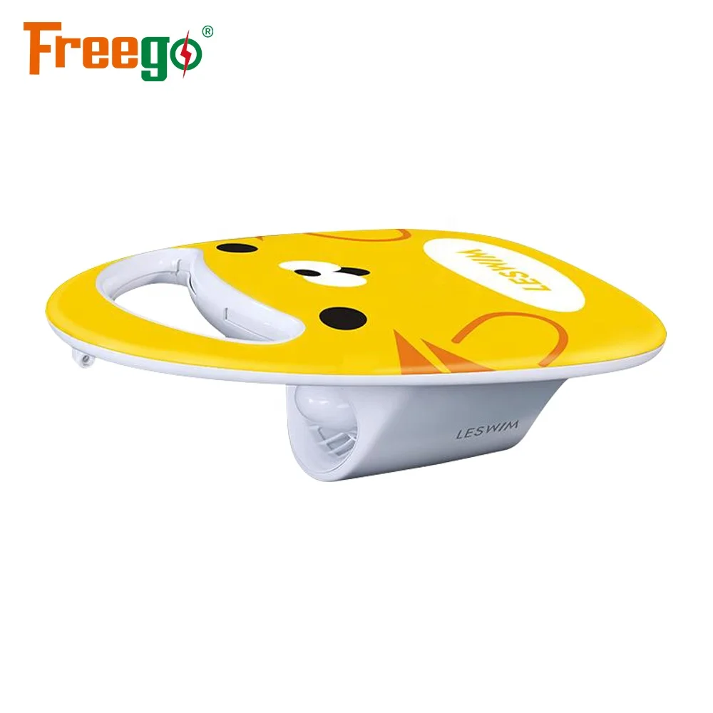 Freego 250W motor electric floating swimming kids surfing kickboard