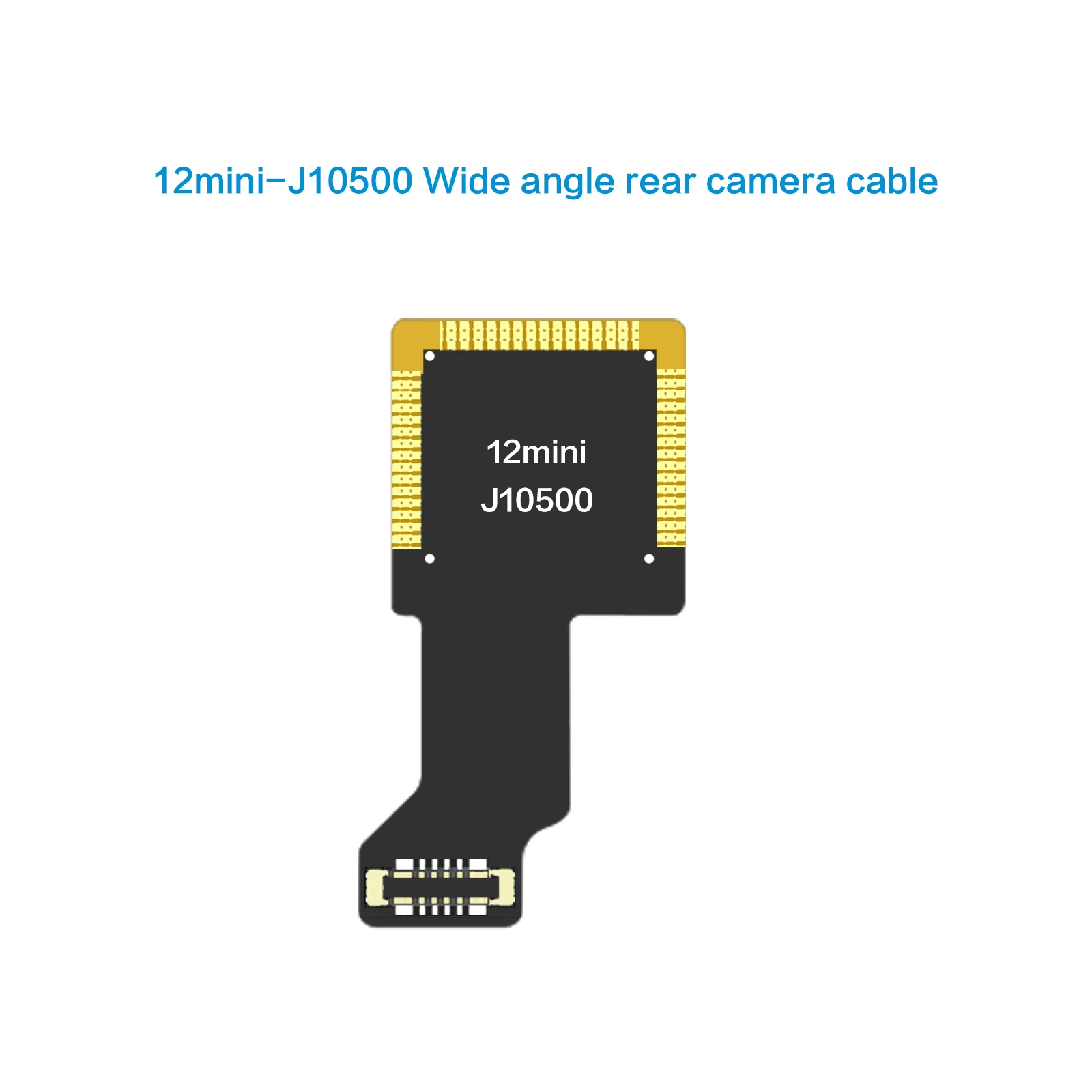 I2C Empty Rear Camera Flex Cable FPC For iPhone 12Mini-J10500 Wide Angle Repair Swap Parts Kit