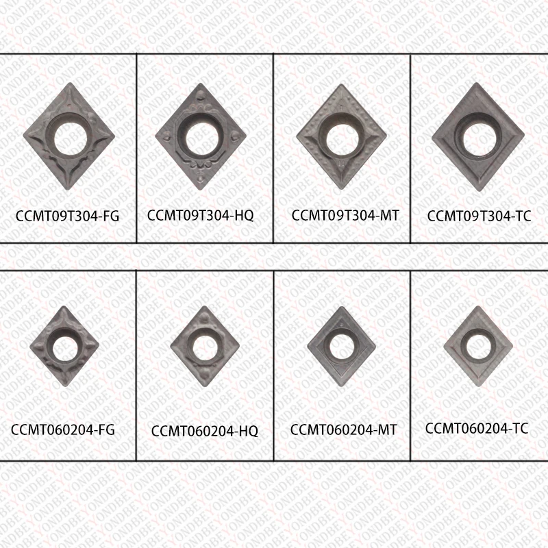 BEYOND CCMT 09T304 Cermet Carbide Inserts CCMT060202 CCMT060204 CCMT09T304 CCMT09T308 HQ FG TC MT PS OY90P Turning Lathe Cutter