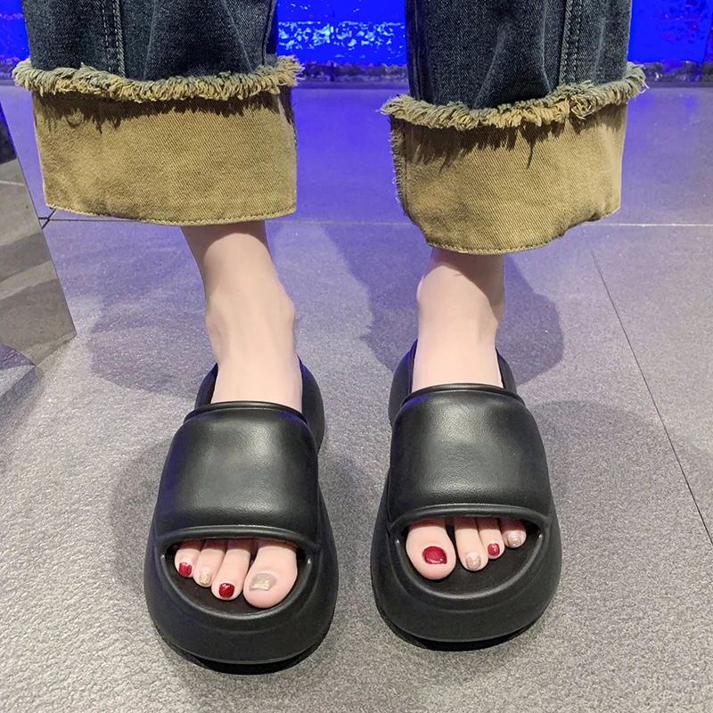 Women's Shoes 36-41 Simple Home Slippers Comfortable Sandals Soft and Lightweight Flip Flops New Hot Selling Casual Shoes