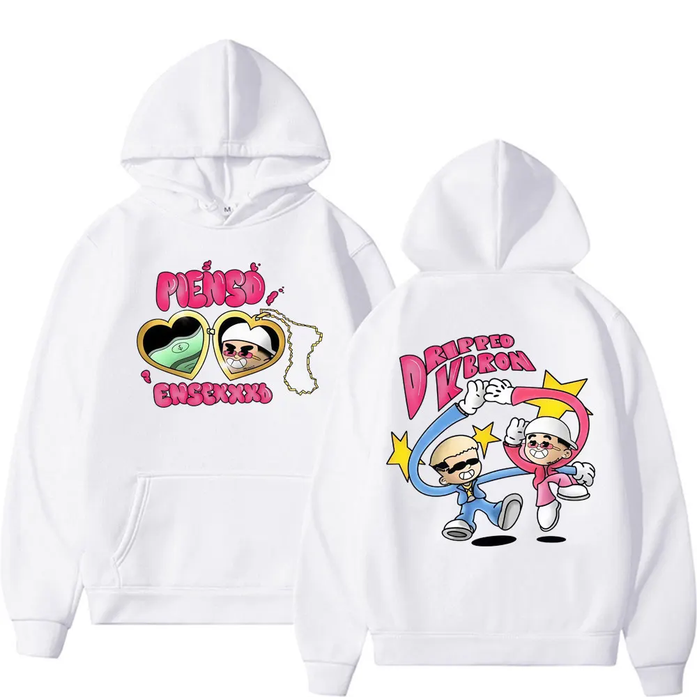 مغني الراب عمر كورتز Drippeo Kbron الجرافيك هوديي القمم ملابس للرجال القوطية الهيب هوب الشارع نمط هوديس بلوزات عالية الجودة #6