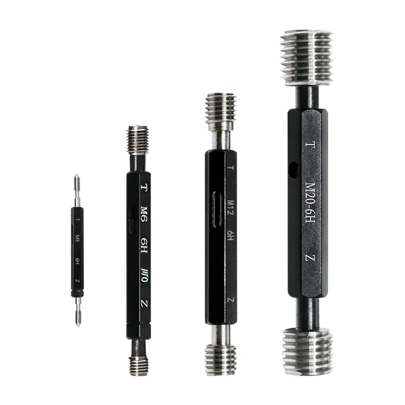 Imagem -05 - Gage-standard Thread Aço Plug Gauge Rosca Métrica Alta Qualidade Atacado 6h 1pc