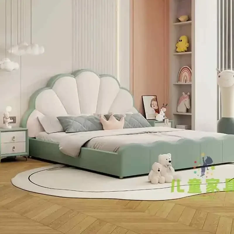 Minimalist Loft Luxury Double Bed Kids Modern Girls Baby Children Beds Frames Single Lit Japanese Beliche Backyard Furniture