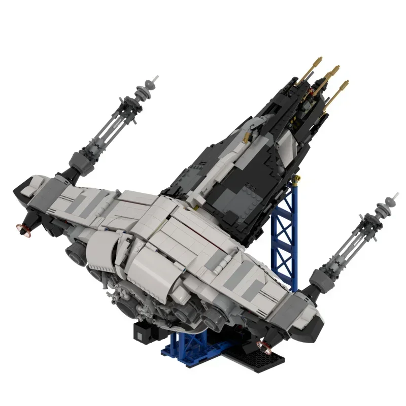 宇宙船モデル Moc ビルディングブロック宇宙戦闘機ミリタリーシリーズモデル技術レンガ DIY アセンブリ建設おもちゃギフト