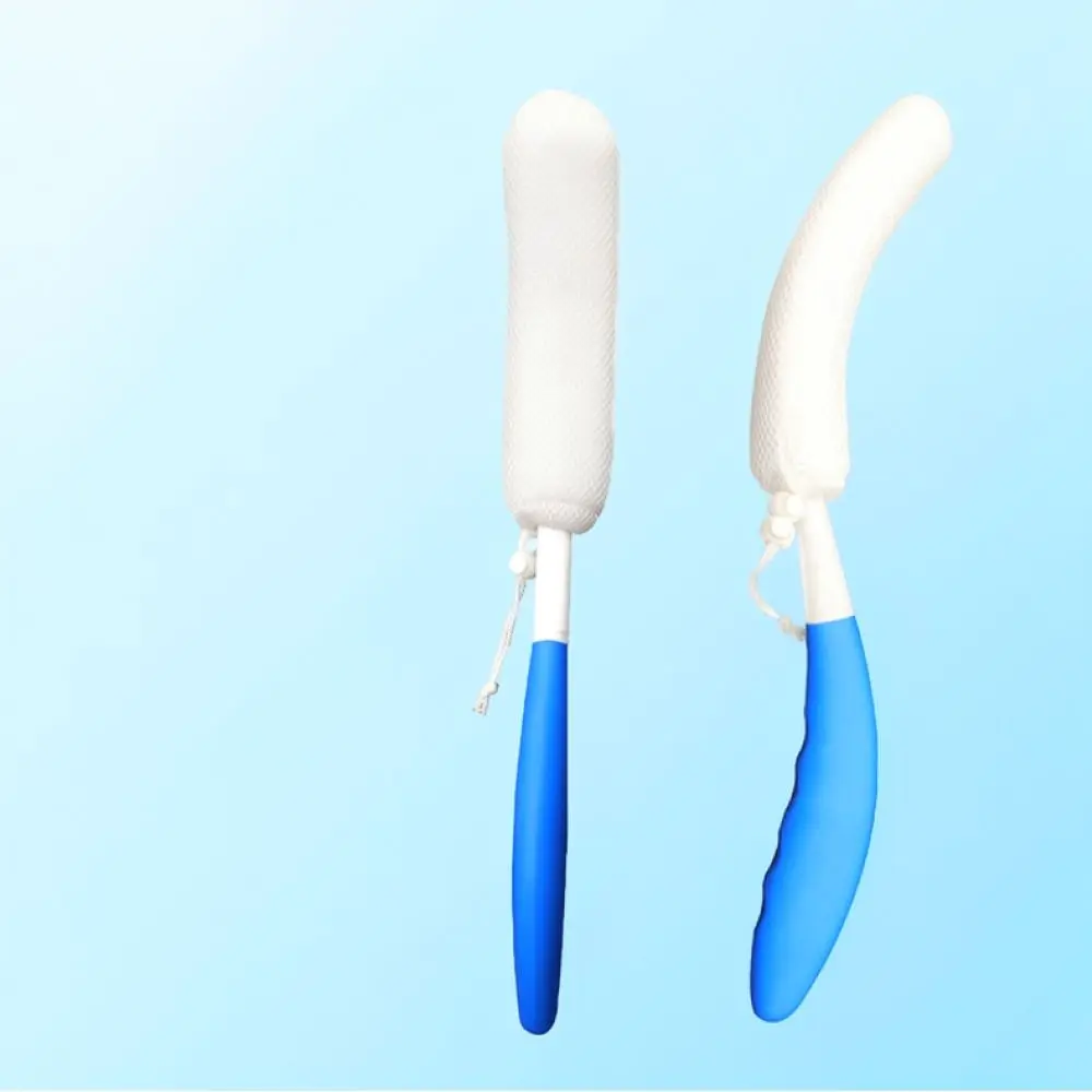 Ergonomic Back Scrubber Bottom Wiping Aid Bathroom Mobility Assist Tool Elderly Personal Hygiene Shower Cleaning Set