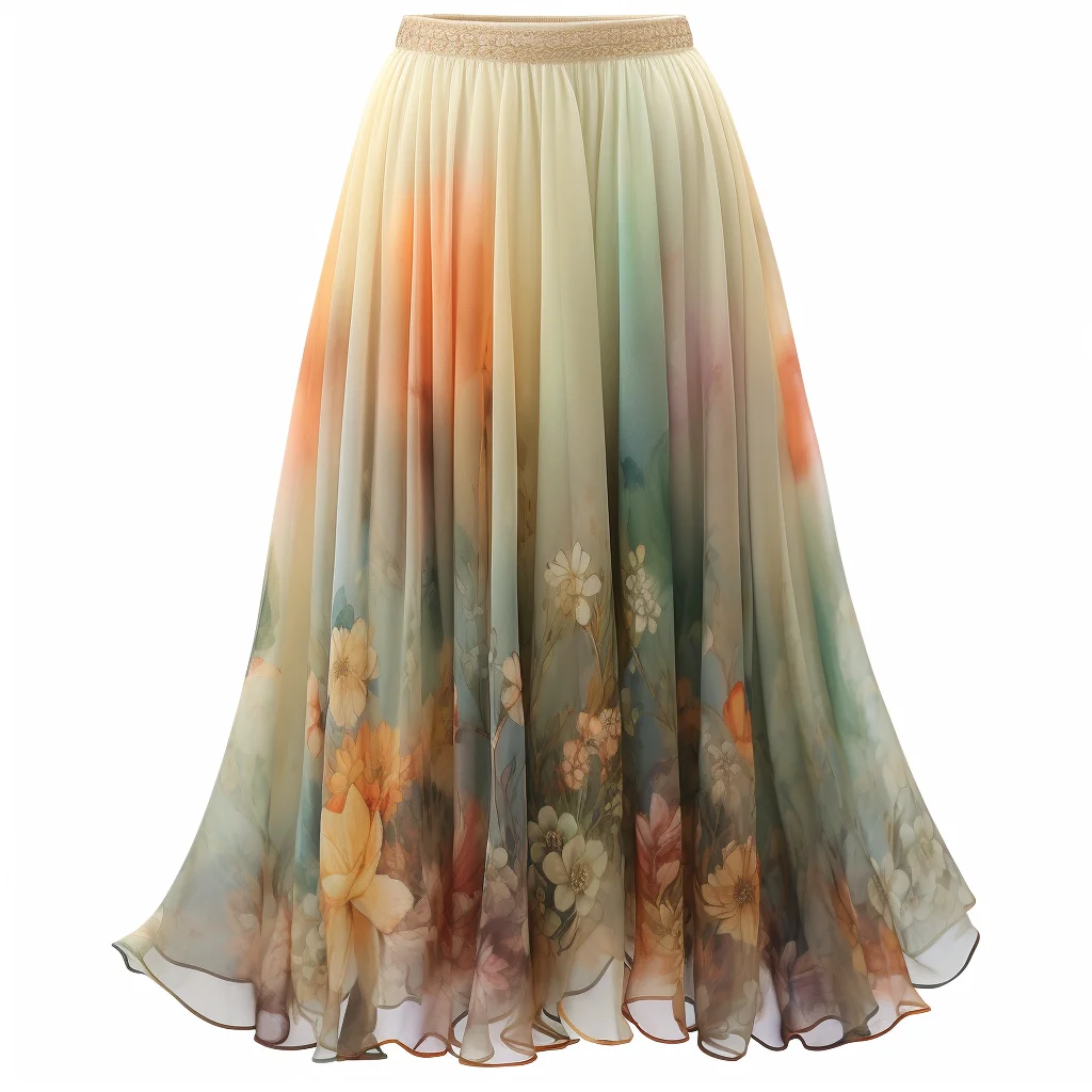 

Летняя пляжная юбка с цветочным принтом в стиле бохо, популярный дизайн, высокое качество, корейская версия, платье-юбка, одежда