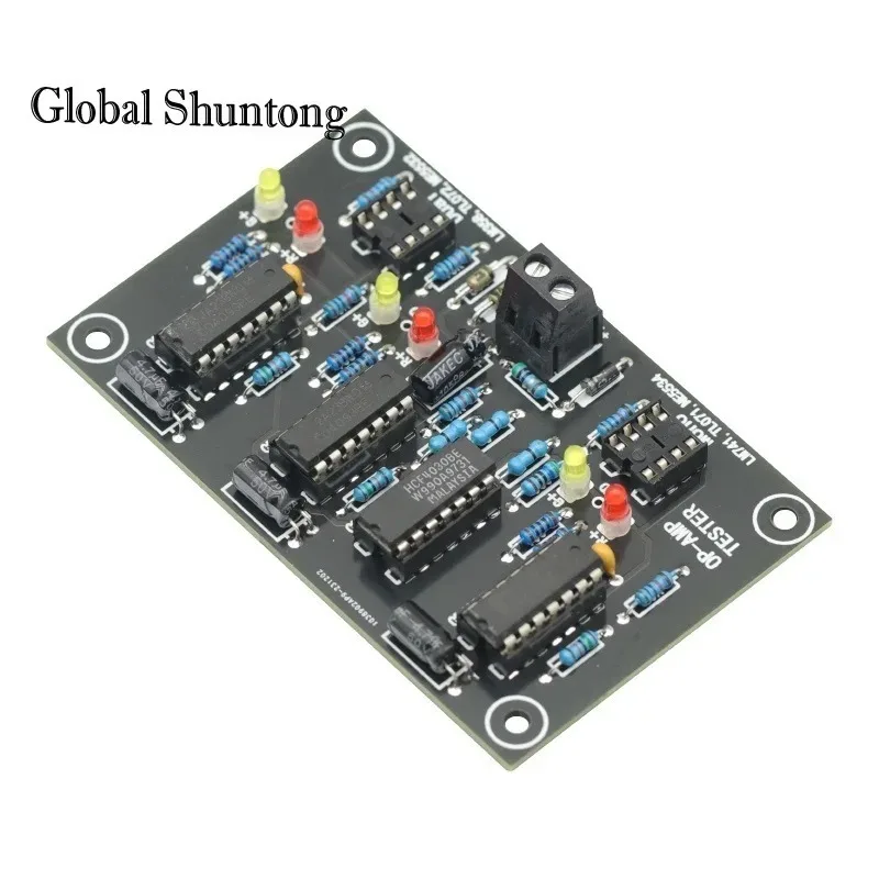 Amplificatore operazionale OP AMP Tester per singolo Dual OPAMP TL071 TL072 TL081/082 per modulo tester amplificatore Dual op Board arduino