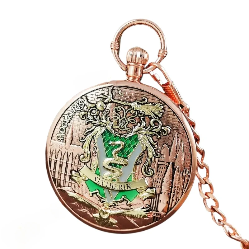 Miniso Joint Music Box Pocket Watch Slytherin Gryffindor Hufflepuff Ravenclaw