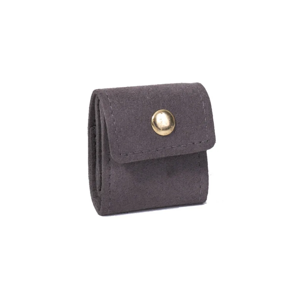 

Fashion Velvet Jewelry Display Bag Foldable Container Necklace Ring Packing Bag Storage Case Earrings Organizer Women