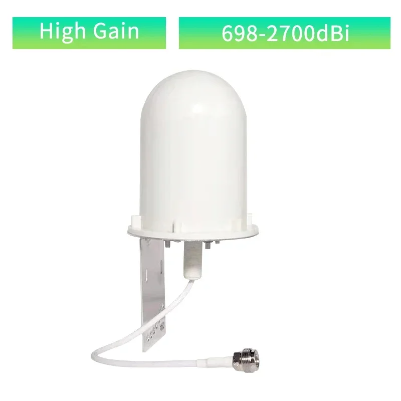 12dBi High Gain 698-2700mh Zdome Ceiling Antenna for Cell Phone Signal Booster Repeater Amplifier 3G 4G CDMA GSM DCS