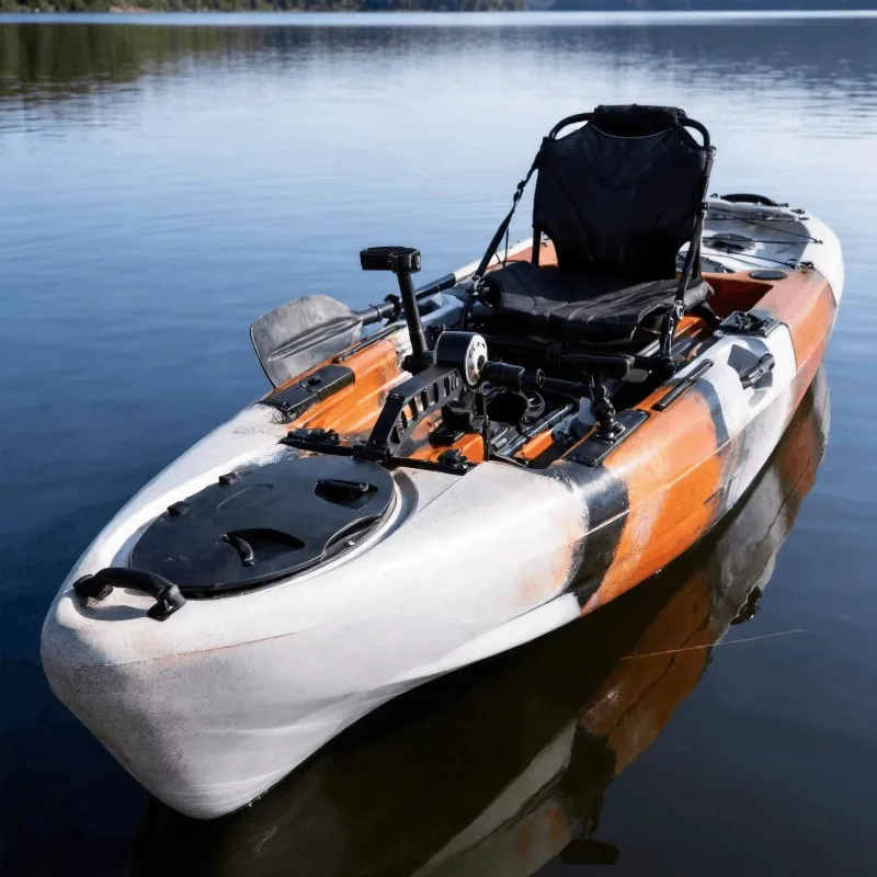 2026 CE Popular Personal Use Pedal Fishing Kayak With Paddles For Ocean Surfing 3.16M