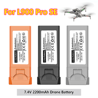 7.4V 2200mAh Drone Battery Replacement Parts Drone Lipo Battery Aircraft Model Accessories RC Drone Lipo Battery for L900 Pro SE