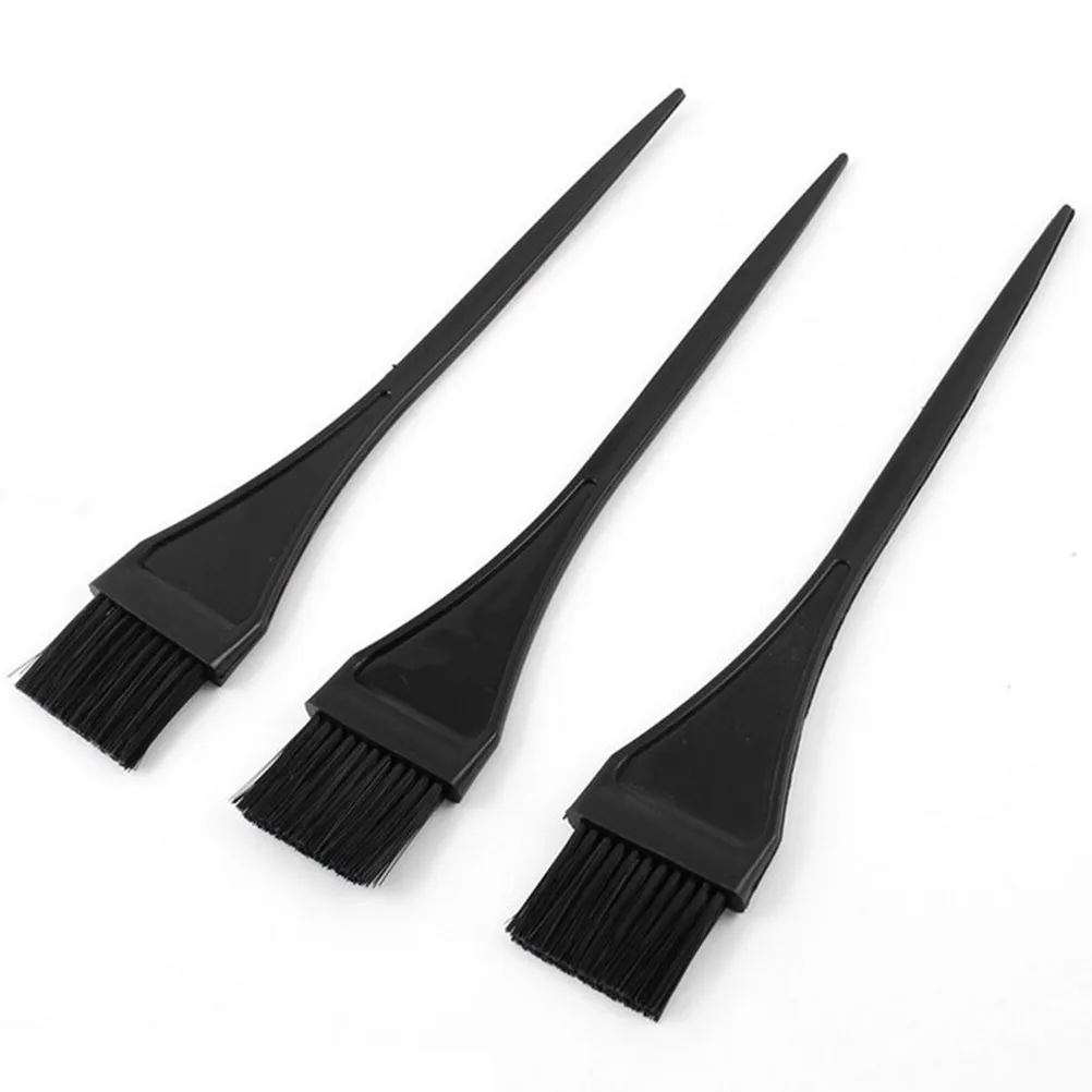 15Pcs Hair Dye Applicator Brush Kit Heavy Duty Flexible Bristles Ergonomic Handle Ideal for Hair Tinting Salon Use Home Coloring