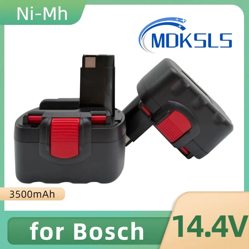 2026 For Bosch 3500mAH 14.4V BAT038 Battery BAT040, BAT140, PSR 14.4VE-2, GSR 14.4 V, GDS , 35614,BAT041 Battery Power Tool