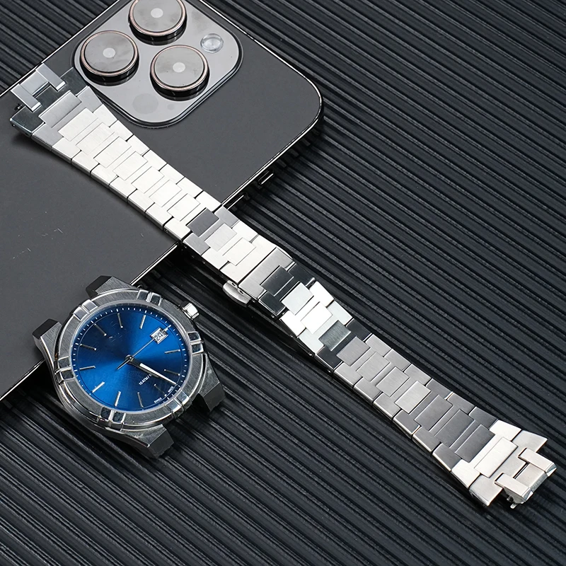 

Quick release stainless steel wristband for AIKON series AI6007 AI6008 6058 AI1108 men's stainless steel watch strap bracelet ac