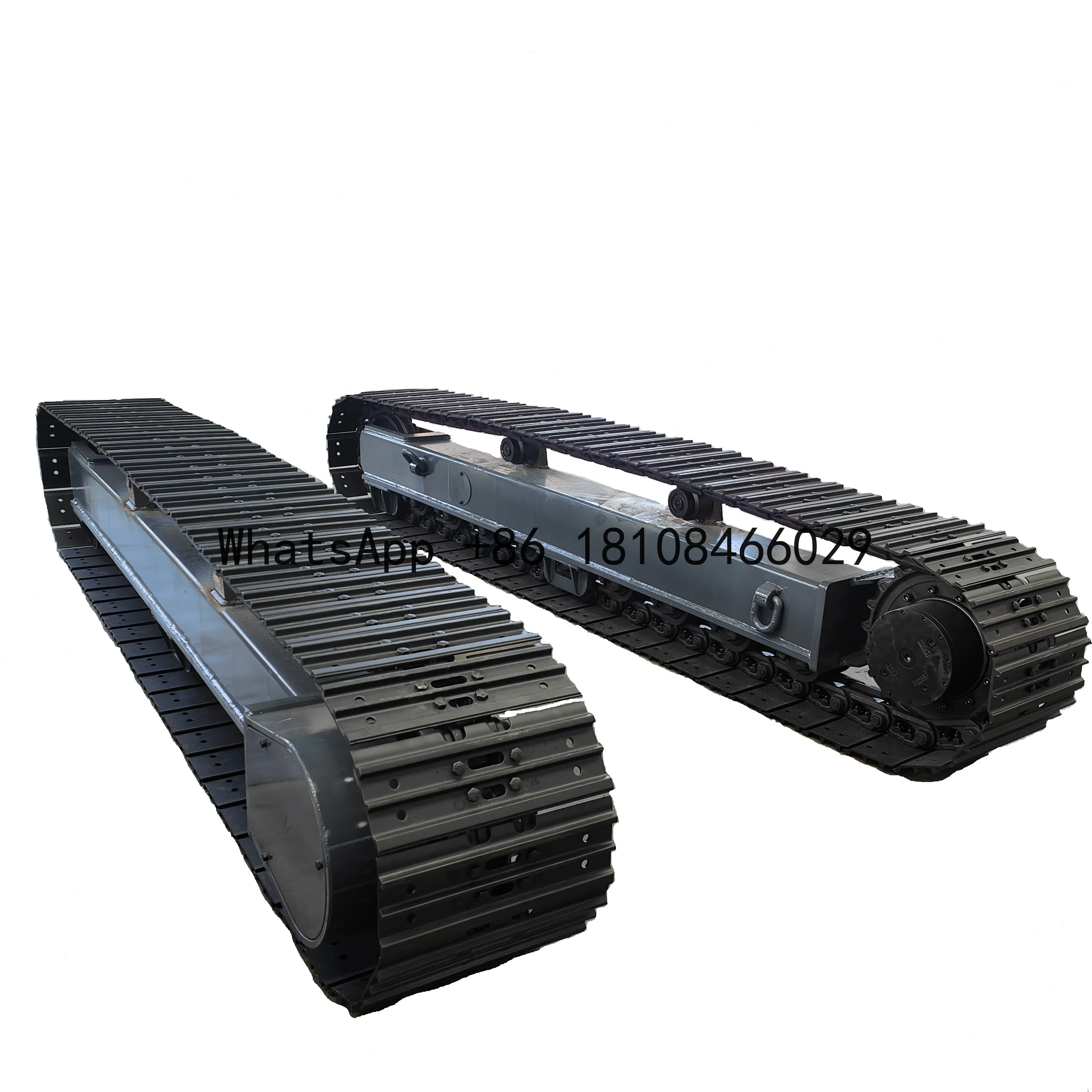 Excavator Steel track crawler undercarriage track chassis excavation accessories with hydraulic motor for Drilling Rig