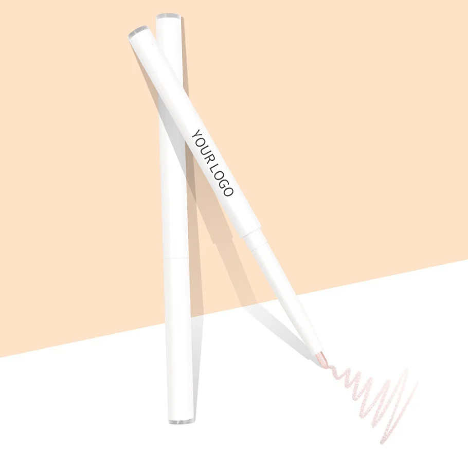 Dual Ended Aegyo Sal Pencil Matte en Shimmer Markeerstift Multi Use Vegan Makeup Groothandel Private Label Aangepast logo