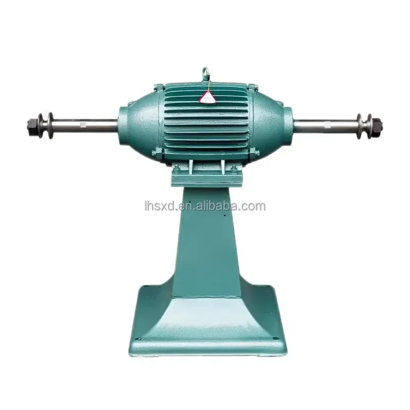 2840 R/m Vertical Polishing Machine Coconut Shield Grinding Machine Wooden Art Polishing Machine Double-ended Bench Grinder
