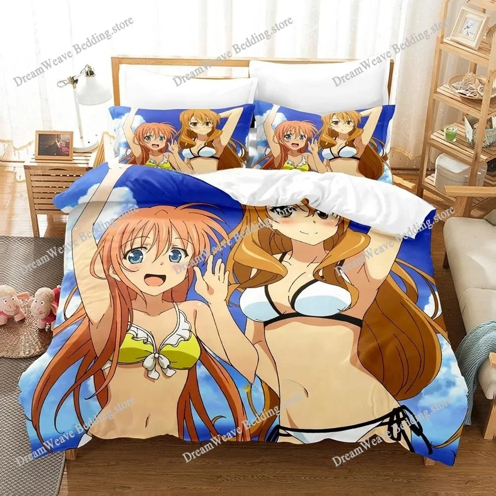 

Fashion Anime Bed Sheet Set Golden Time Bedding Set Single Twin Full Queen King Size Bed Set Adult Kid Bedroom Duvet Cover Sets7