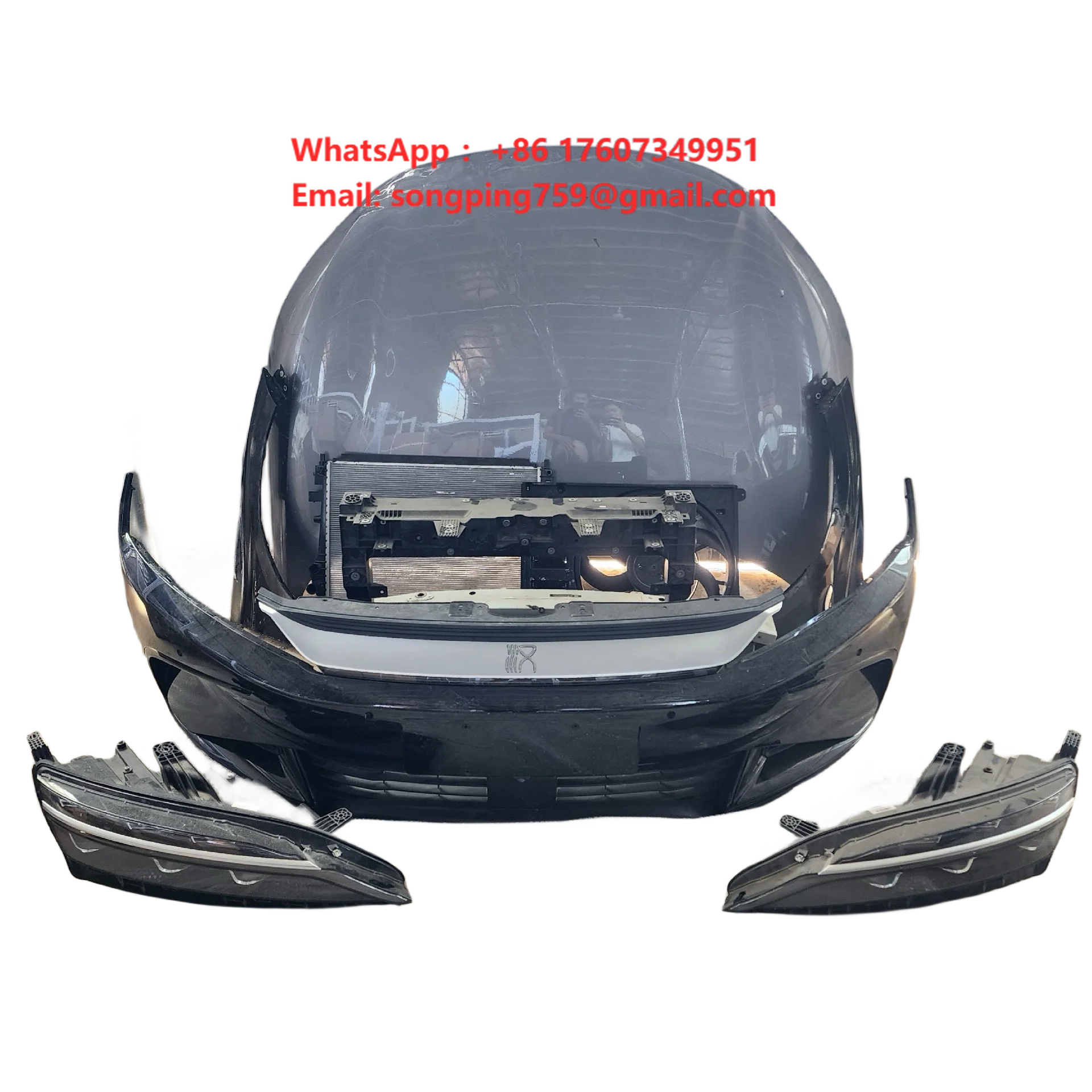 New Energy Vehicle Auto Body Systems Body Kit Parts Front Car Bumper for BYD Han EV