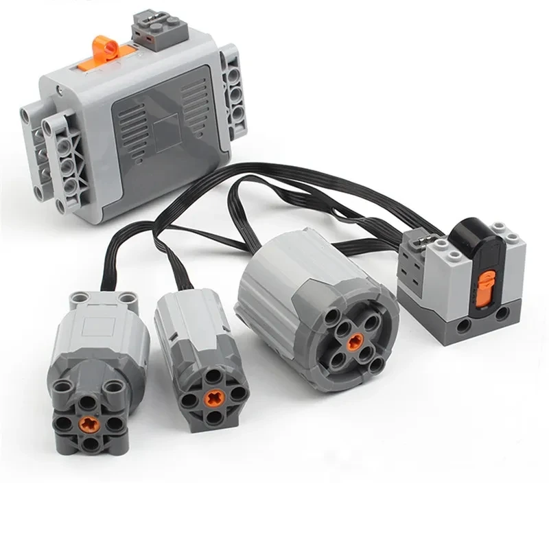 MOC Technical parts power functions Motor multi tool servo train motor PF 8293 8883 model Compatible Leduo building blocks