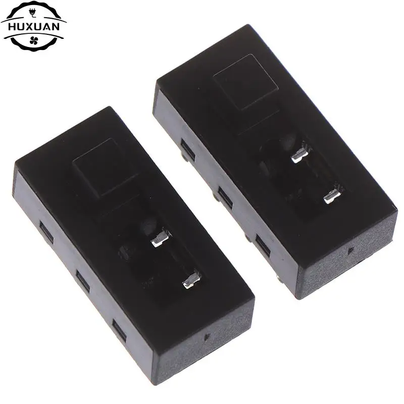 2 Pcs/lot Black 12A 250V 3 Position 8 Pin Toggle Slide Switches LQ-103H Hair Dryer Switches