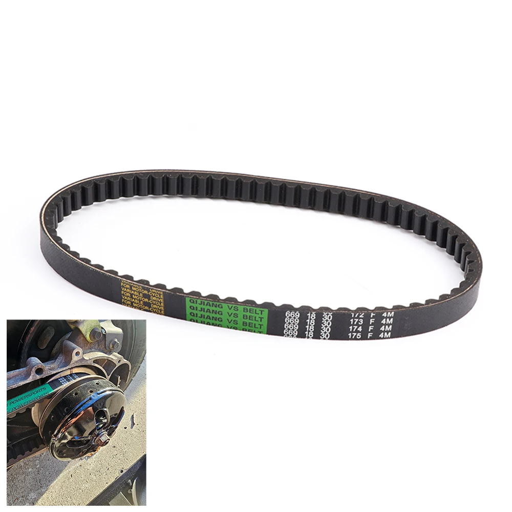 

CVT Drive Belt 669-18-30 Transmission Belt for GY6 49cc 50cc 139QMB 139QMA Engine Scooter Moped ATV Go Kart ROKETA TAOTAO JONWAY