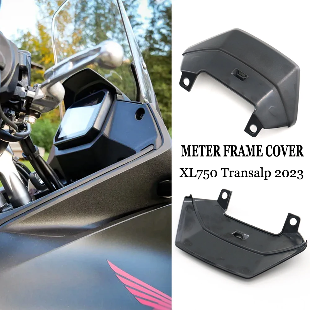 For Honda XL 750 Transalp 2023 2024 Motorcycle Accessories Meter Frame Cover Screen Protector Protection Parts Black