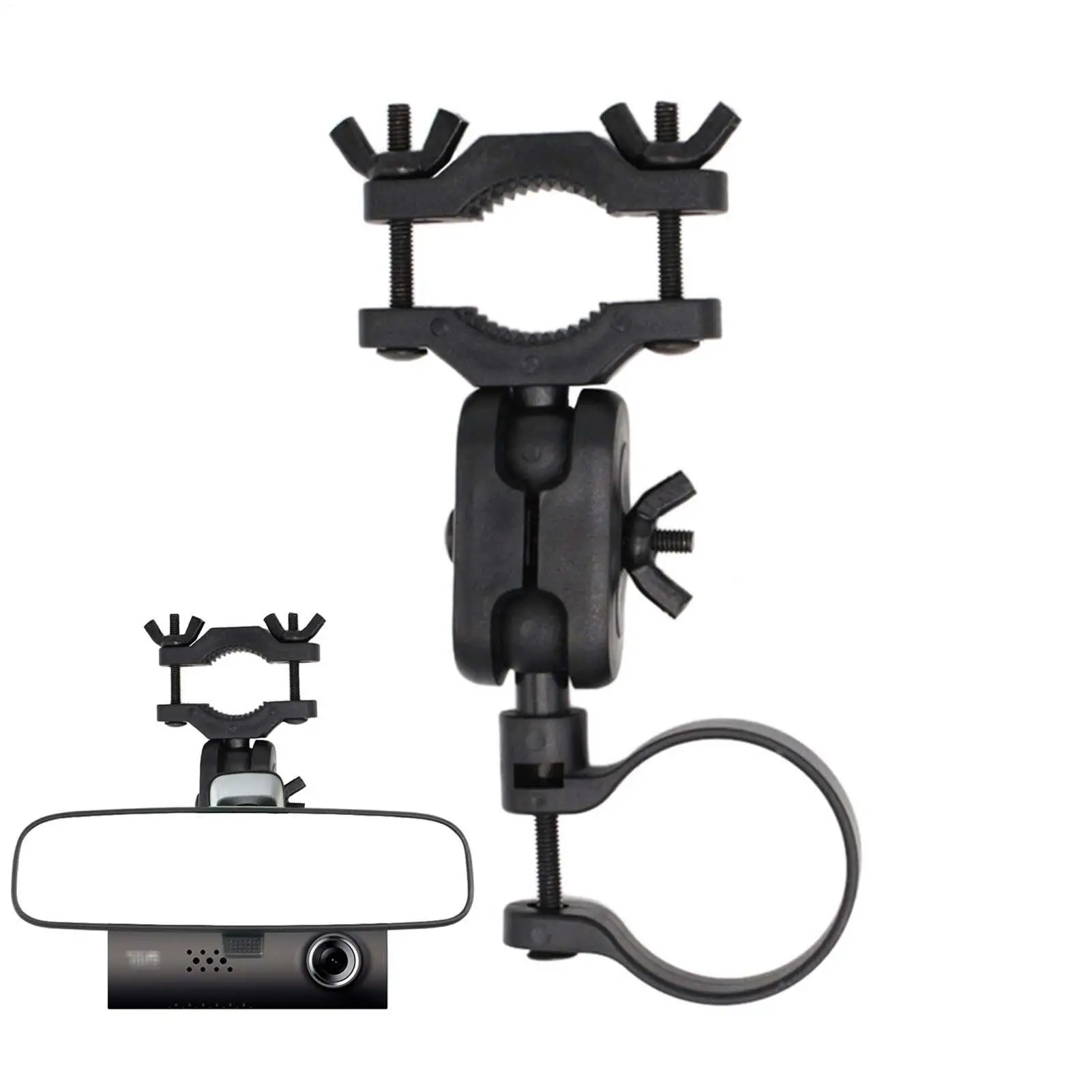 360 Degree Rotating Cylindrical Driving Recorder Holder for Xiaomi DVR 70 Minutes Fix On Car Windshield Or Rearview Mirror Mount