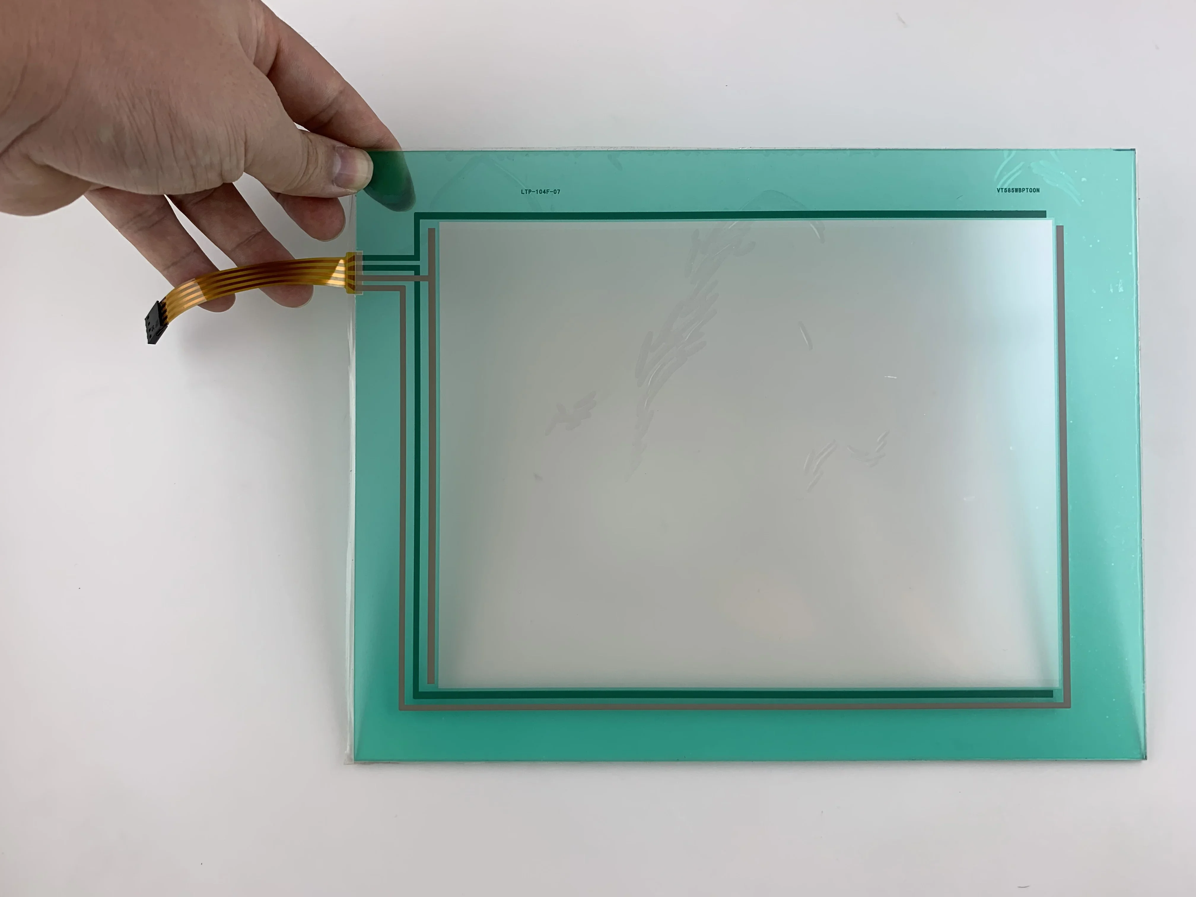 New VT585W VT585WBPTCN Touch Screen Glass with membrane film For  HMI Operation Panel Repair,Available&Stock Inventory