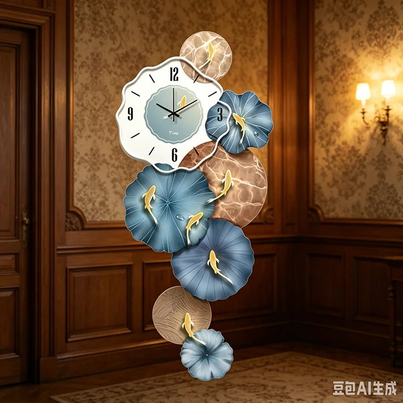 Modern Aesthetic Wall Clocks Cheap Chinese Fashion Interior Big Size Decoration Wall Watch Funky Horloge Murale Salon Furniture