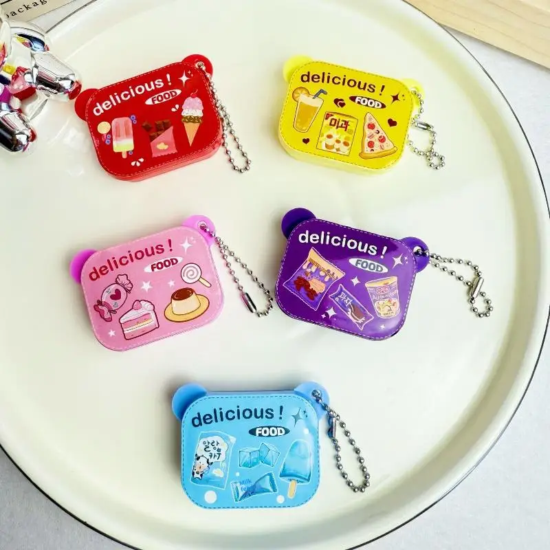 1 Juego de bolsa para teléfono colgante casa de muñecas Mini fiambrera pequeña vajilla miniaturas muebles de cocina artículos accesorios decorativos