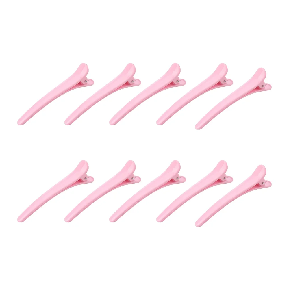 10 Teile/satz Kunststoff Rand Clip Haarnadel Zubehör Plus Größe 8CM Fisch Schnabel Clip Haar und Ente Schnabel Clip haarnadel Haar Styling Werkzeuge