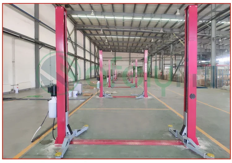 Factory Price 4000kg Two Post Car Lifts Hydraulic Garage Lift Platform With 4 Tons Lifting Capacity