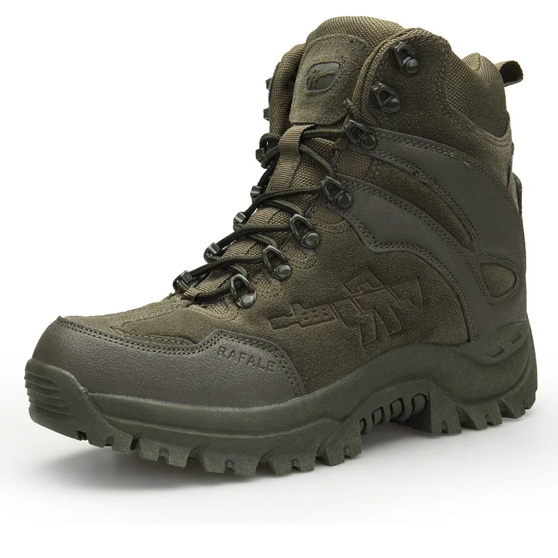 Botas militares de invierno altas tácticas para combate y moto hombre - imagen 3