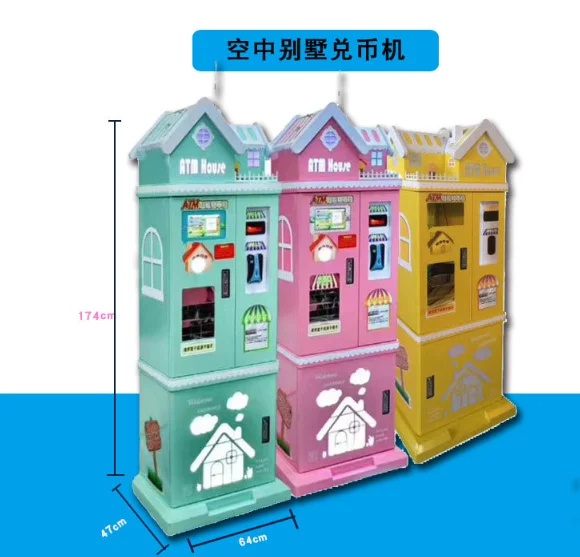 Pengubah koin mesin boneka, mesin penjual koin otomatis, pembayaran kode pemindaian cerdas