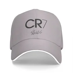 CR7 Football Soccer Baseball Caps Popular Ronaldos Sandwich Hat Unisex Polyester Sun Cap Running Golf