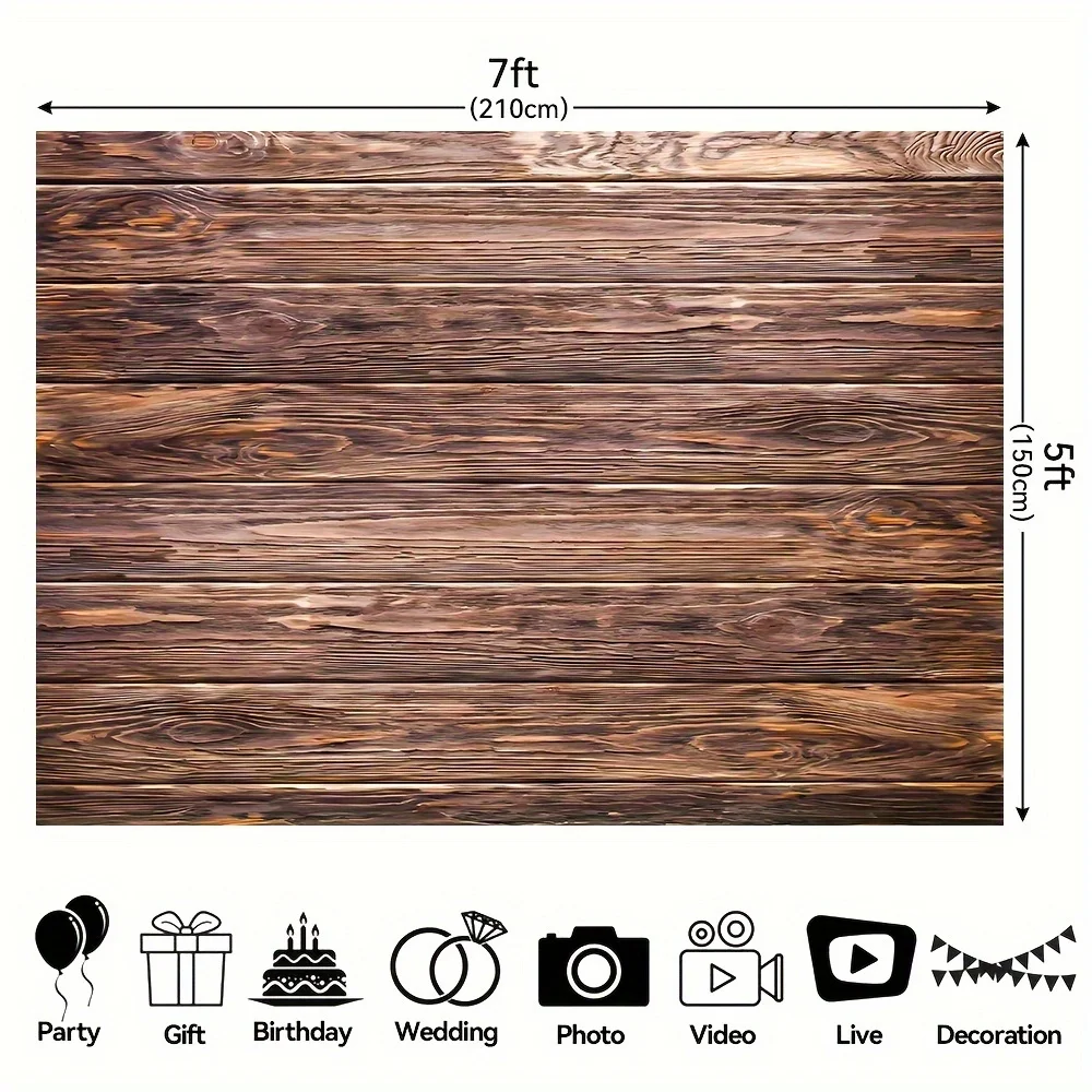 Brown wood background Photographer Retro wood wall background cloth seamless