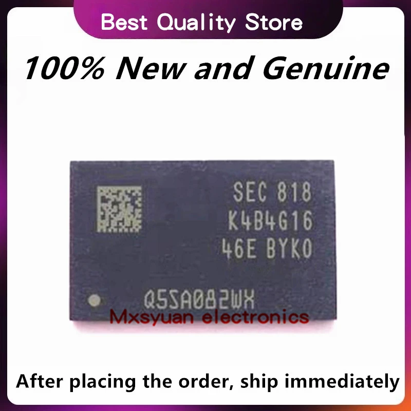 5PCS/LOT K4B4G1646E-BYK0 K4B4G1646E-BYKO K4B4G16 46E BYK0 FBGA96 New original In stock