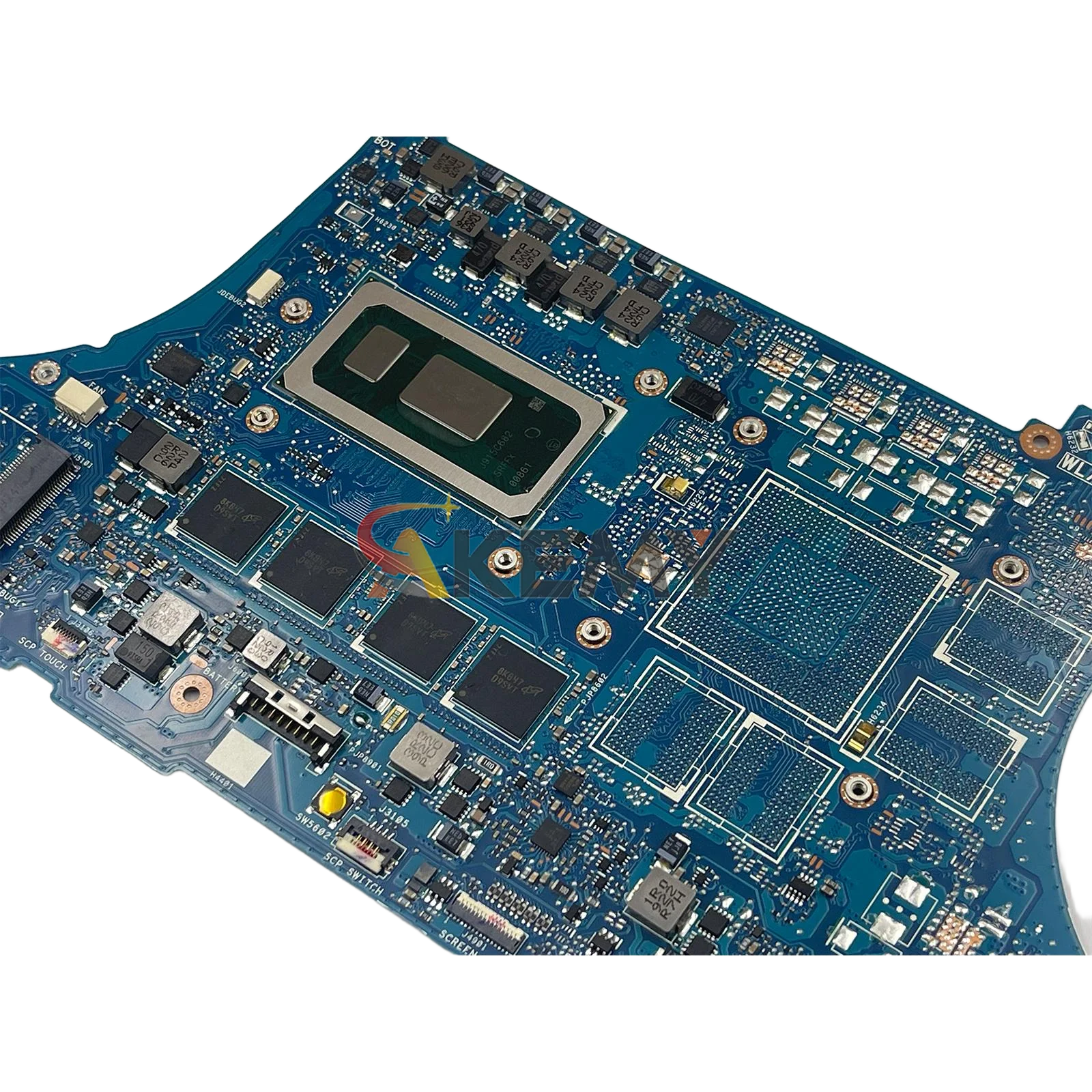 UX534FA ノートパソコンのマザーボード ASUS BX534FT BX533FTC UX534FT UX534F BX534FTC UX534FTC RX534FTC メインボード 10th 世代 I3 i5 i7 用