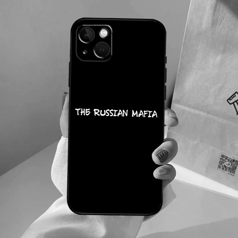 Russian Mafia Case For iPhone 16 15 14 13 11 12 Pro Max XS X XR Plus Back Cover For iPhone 16 15 14 12 13 Mini