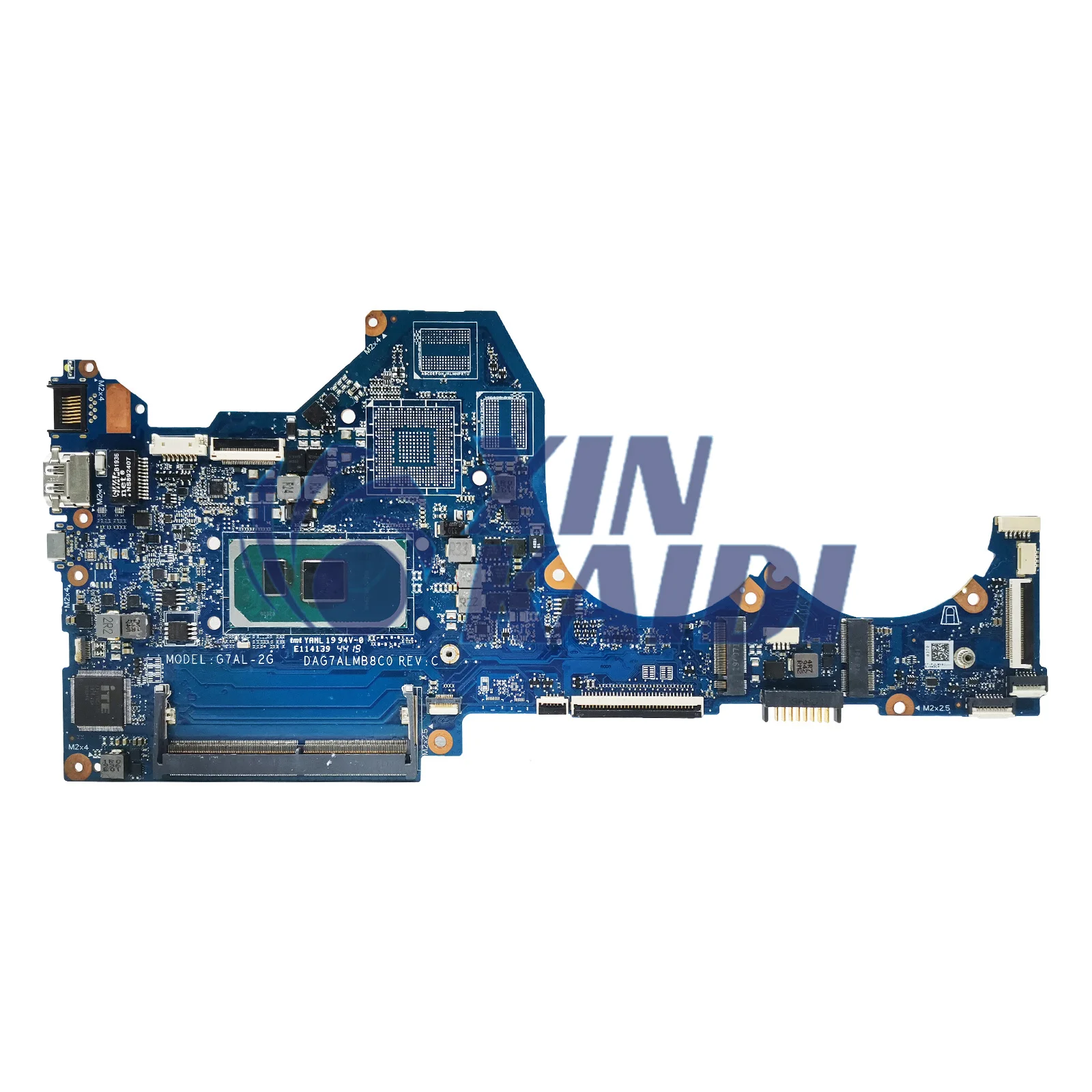 Notebook Mainboard For HP Pavilion 14-CE L67081-601 L67078-001 DAG7ALMB8C0 Laptop Motherboard with CPU i3 i5 10th Gen