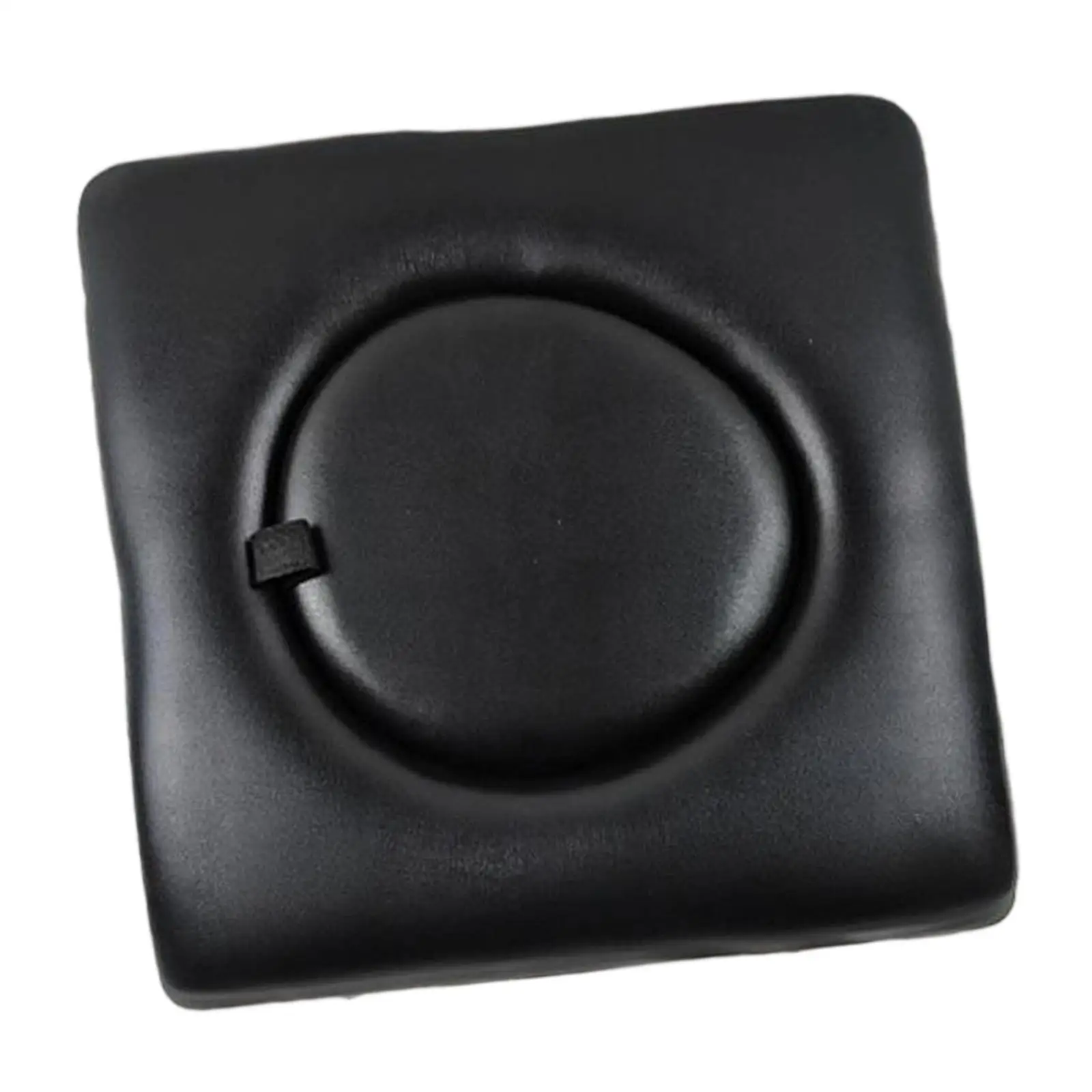 Raised Toilet Seat Cushion Comfortable Bedside Commode Seat Pad PU Material Easy Clean for Elderly Shower