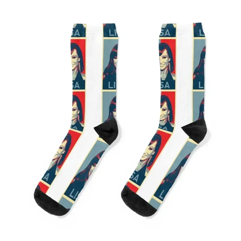 

Lisa Hope Poster Socks tennis Hiking boots kids Christmas Woman Socks Men's Heating sock gifts Non-slip Girl'S Socks Men's