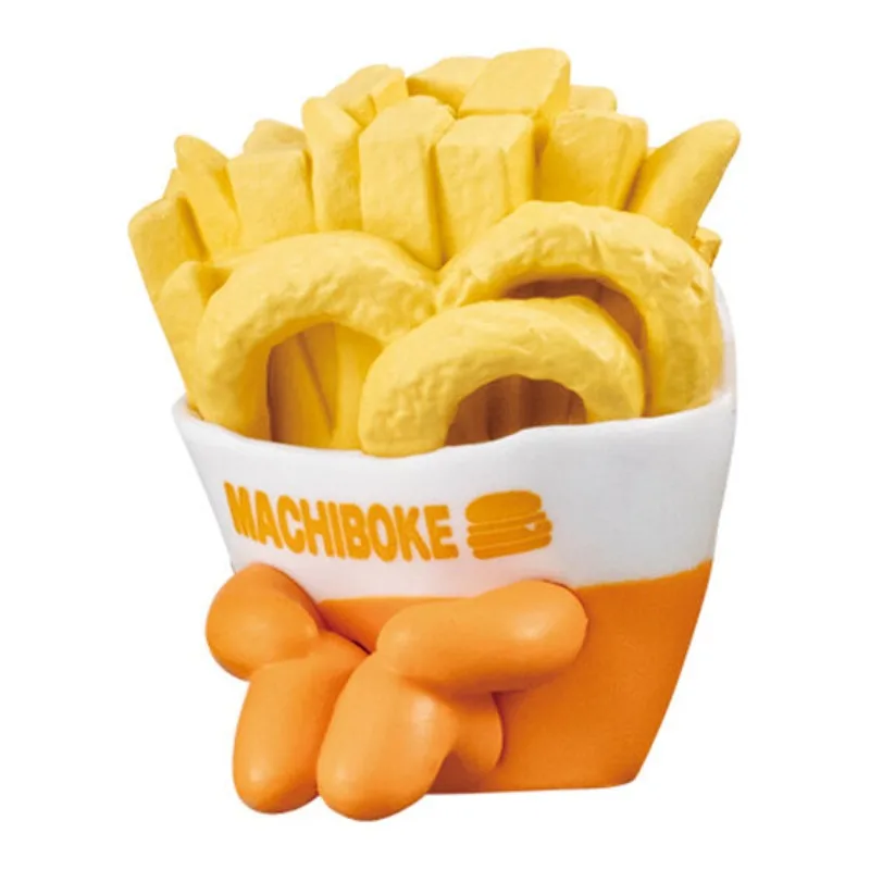 Bandai Genuine Gachapon Toys Foreign Fast Food Waiting Styling