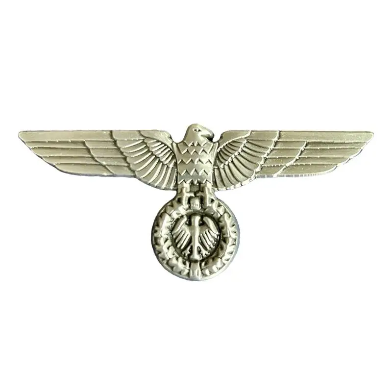 ألمانيا النسر شارة دبوس فراشة مشبك شارة معدنية على ظهره بروش اكسسوارات الديكور الحرفية