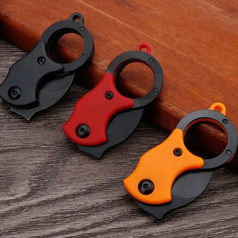 EDC Folding Jackknife Portable Sharp Outdoor Survival Knife Fruit Cutter Letter Opener Pocket Cutting Tool