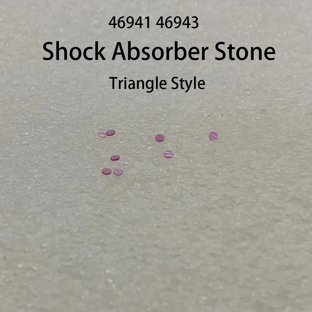 Watch Accessories Suitable for 46941 46943 Movement Shock Absorber Stone Triangle Style Watch Repair Parts 5pcs