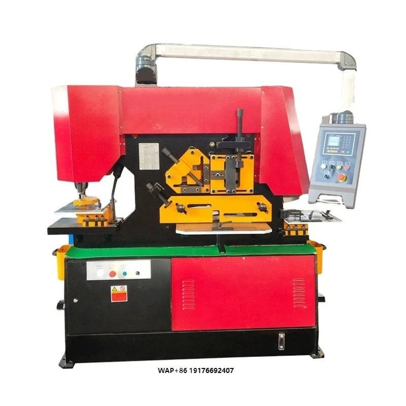 CNCColgar Punch and Shear Machine QA32 Angle Steel Iron Worker Machine