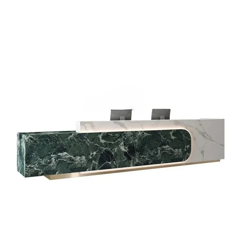 Marble Reception Sales Department Hotel Clubhouse Slate Bar checkout page
